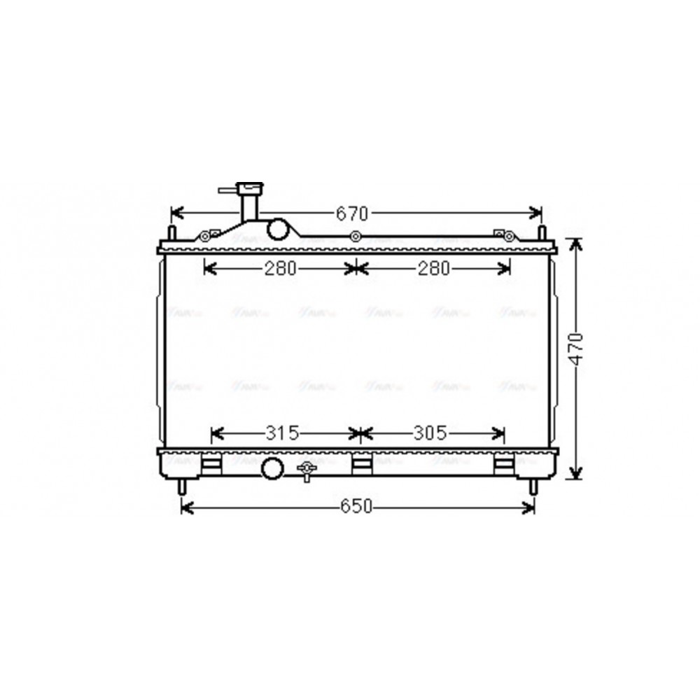 Image for AVA Cooling - Radiator