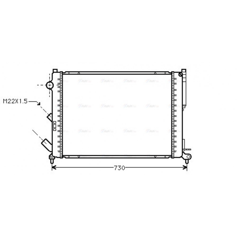 Image for AVA Cooling - Radiator