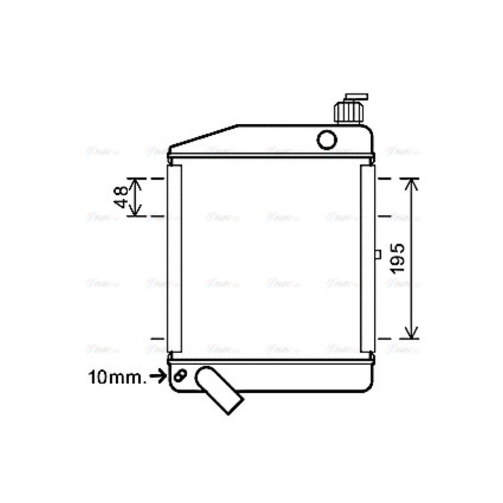 Image for AVA Cooling - Radiator