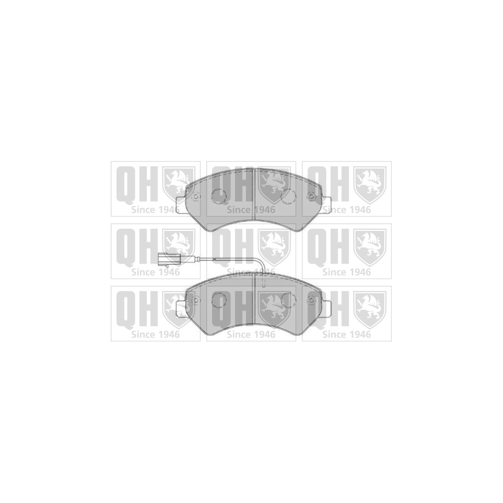 Image for QH BP1829 Brake Pad Set