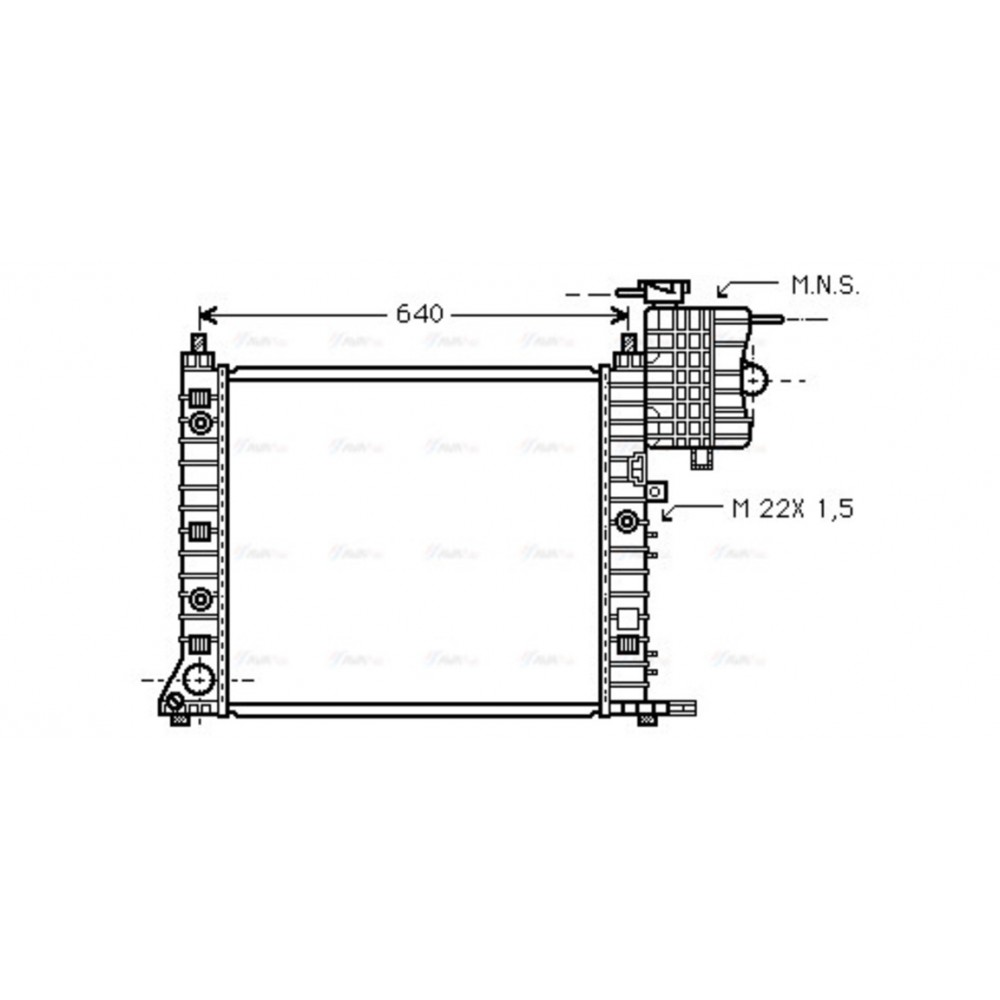 Image for AVA Cooling - Radiator