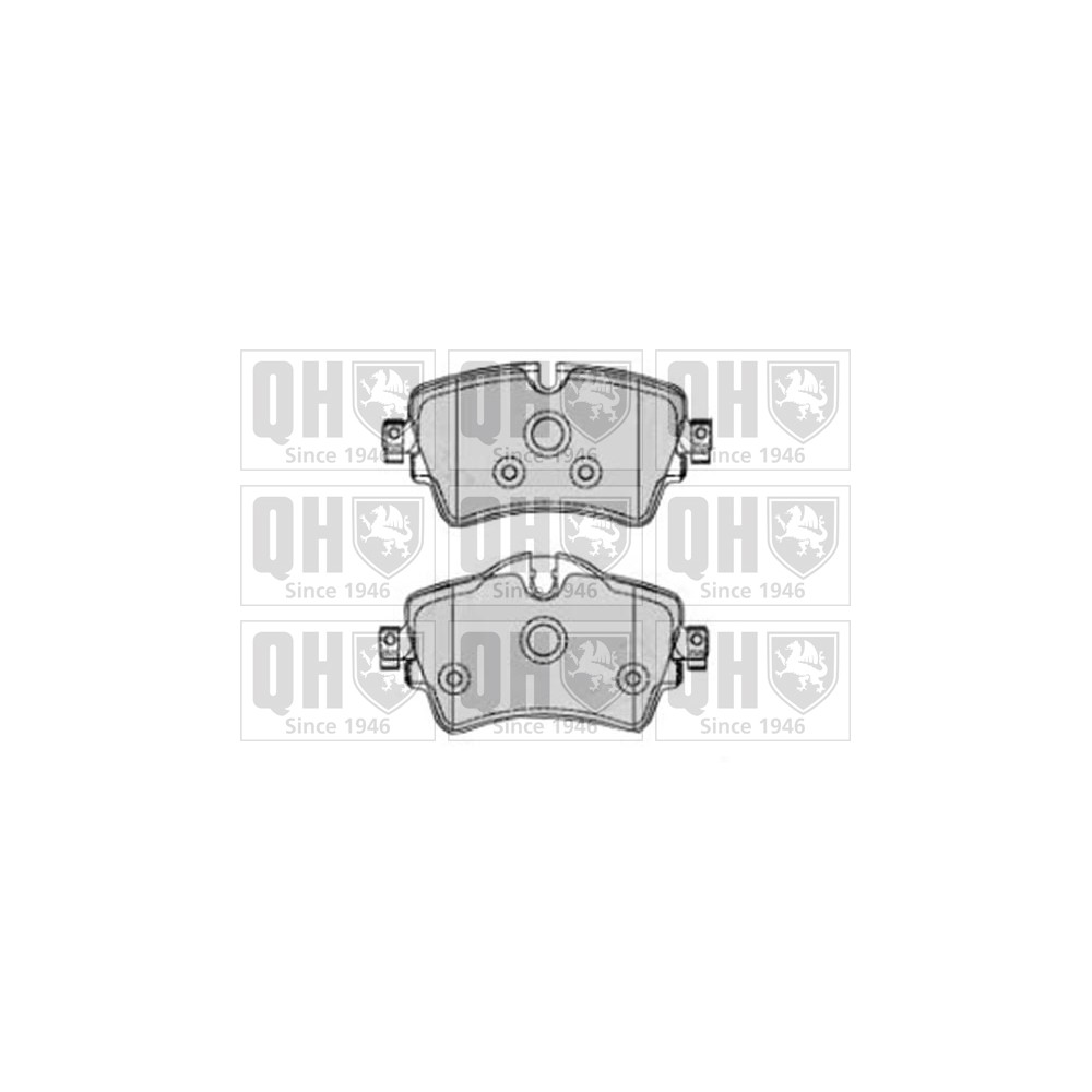 Image for QH BP1861 Brake Pad Set