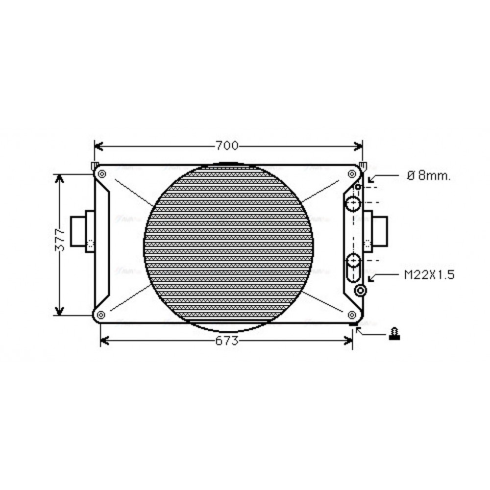 Image for AVA Cooling - Radiator