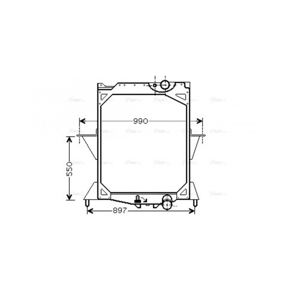 Image for AVA Cooling - Radiator