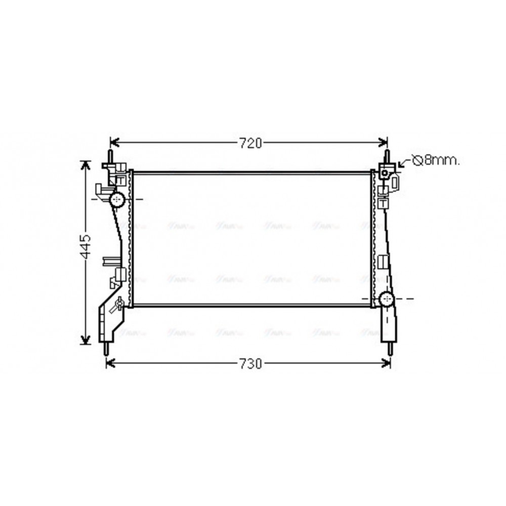 Image for AVA Cooling - Radiator