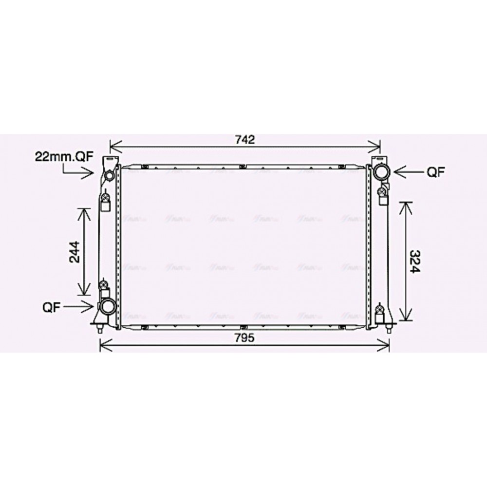 Image for AVA Cooling - Radiator