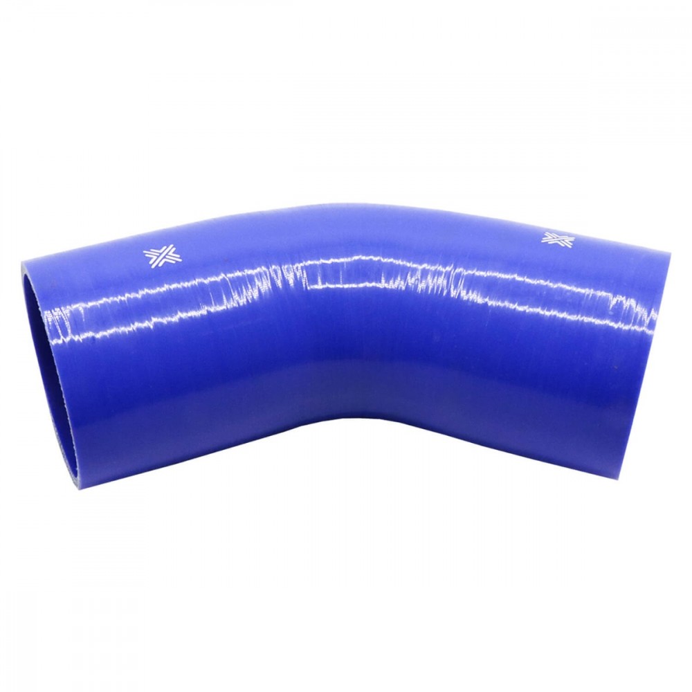 Image for Pipercross Performance Silicone HoseBlue 45Â° 102mm bore  152