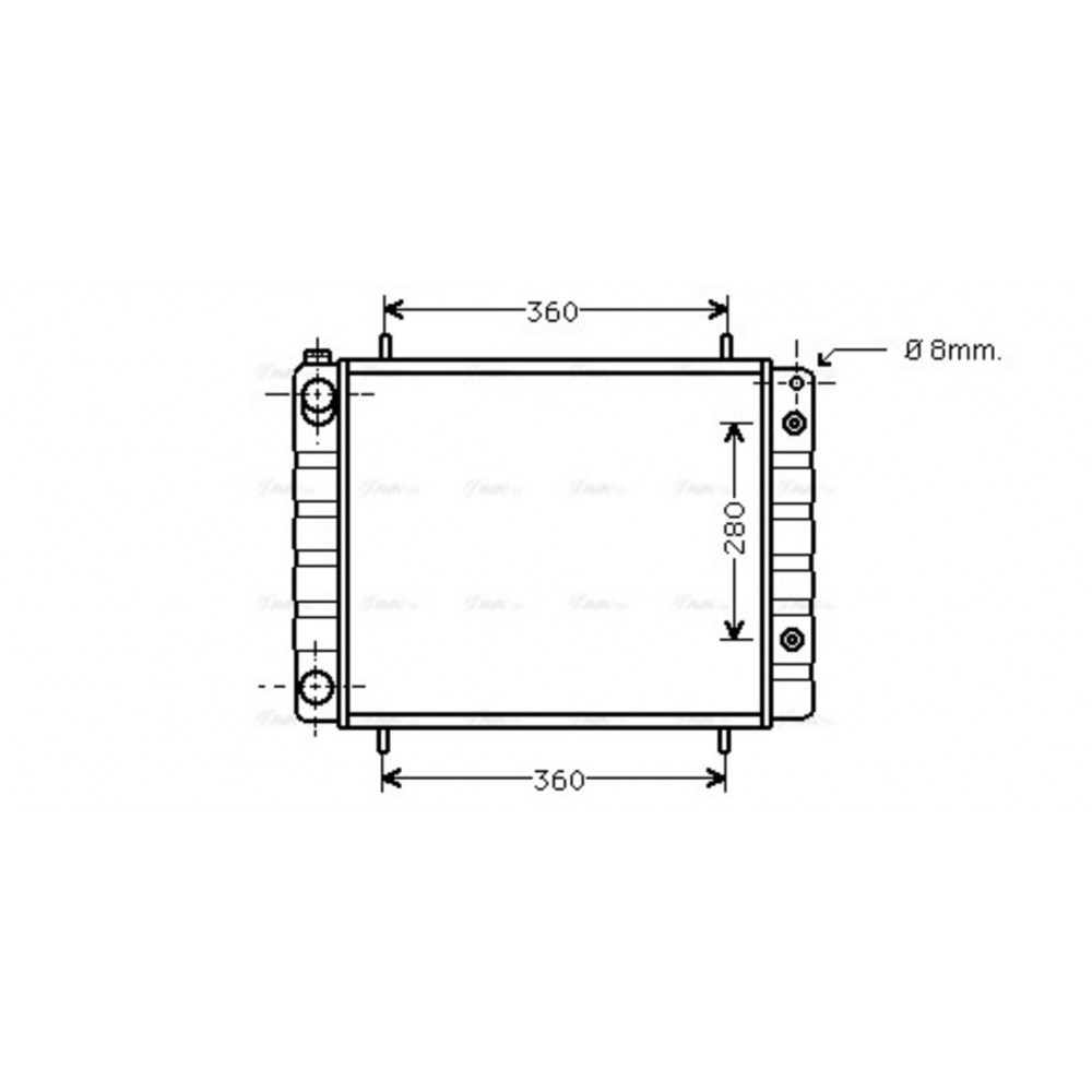 Image for AVA Cooling - Radiator