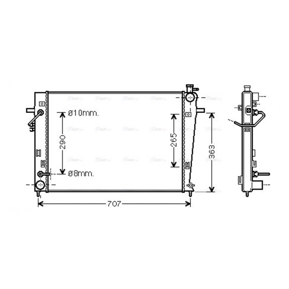 Image for AVA Cooling - Radiator