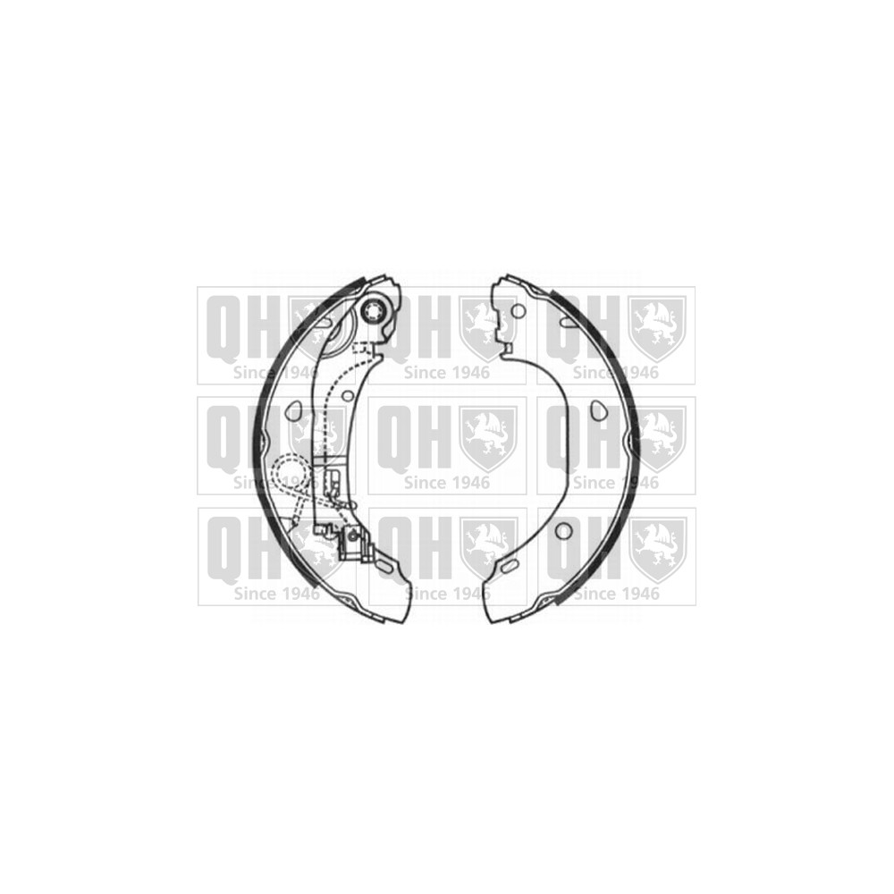 Image for QH BS1154 Brake Shoes