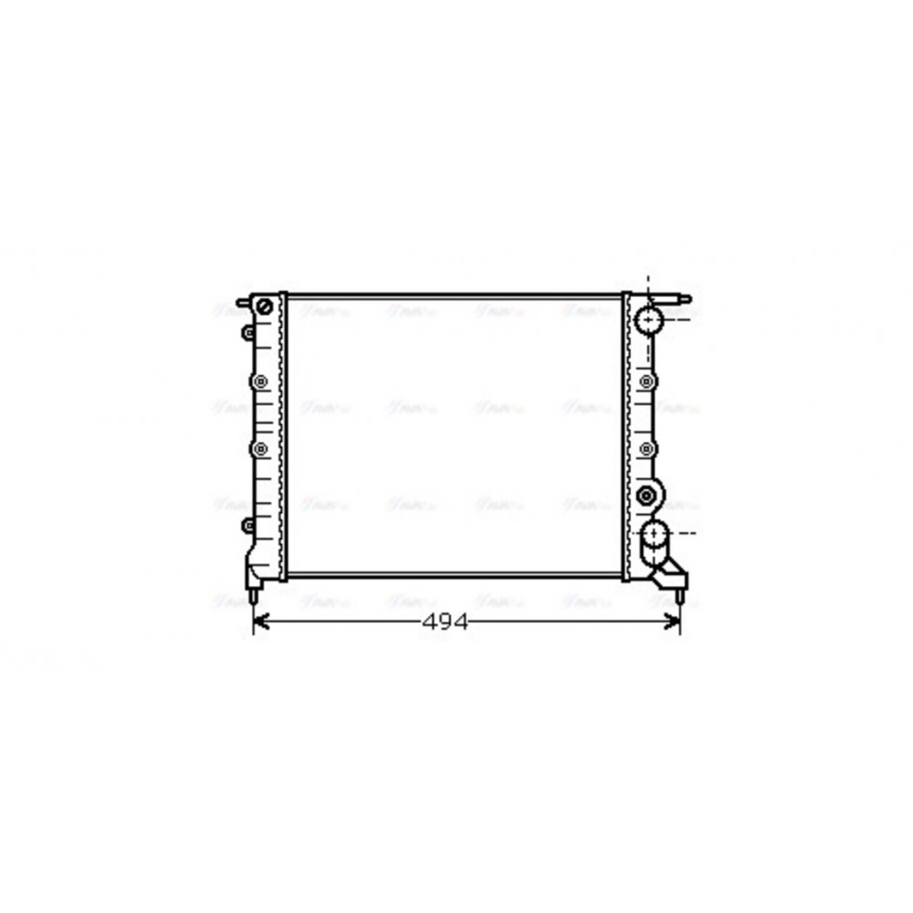 Image for AVA Cooling - Radiator