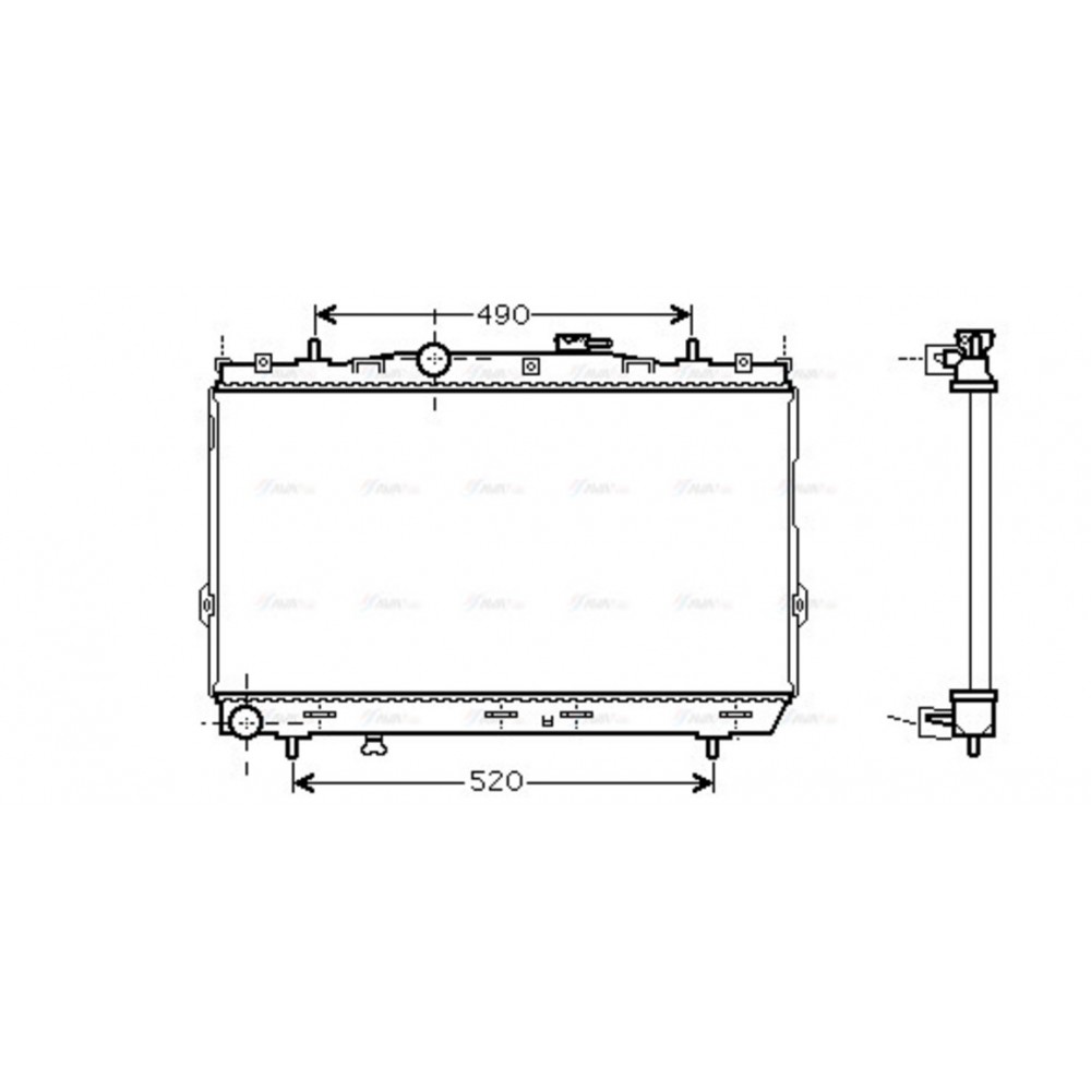 Image for AVA Cooling - Radiator