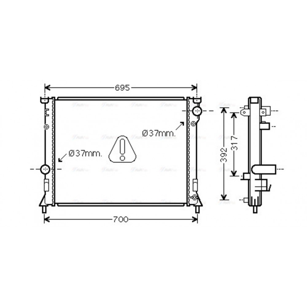 Image for AVA Cooling - Radiator