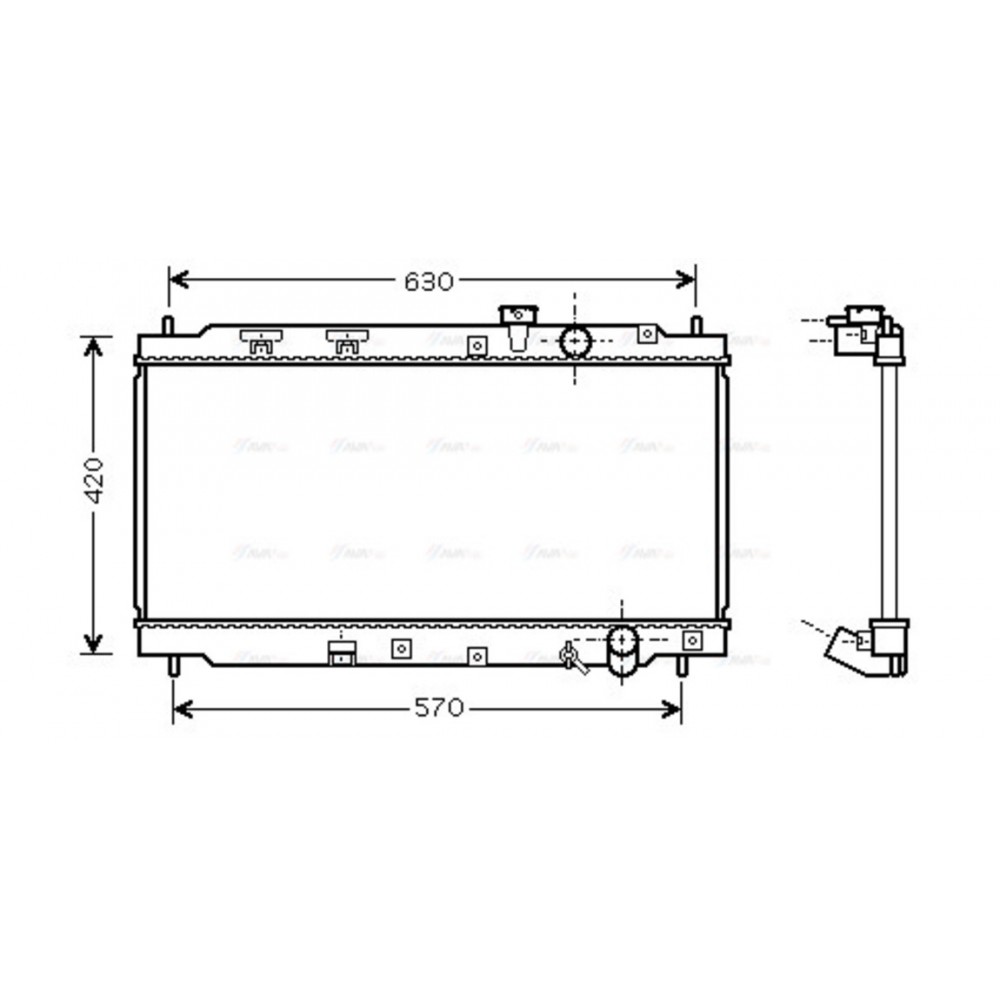 Image for AVA Cooling - Radiator