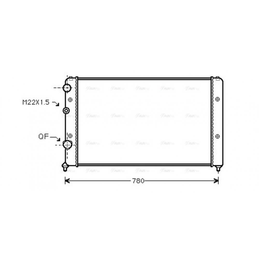 Image for AVA Cooling - Radiator