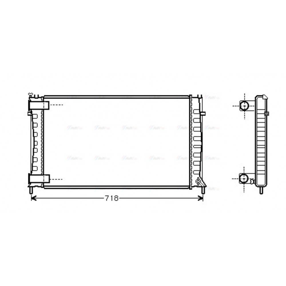 Image for AVA Cooling - Radiator