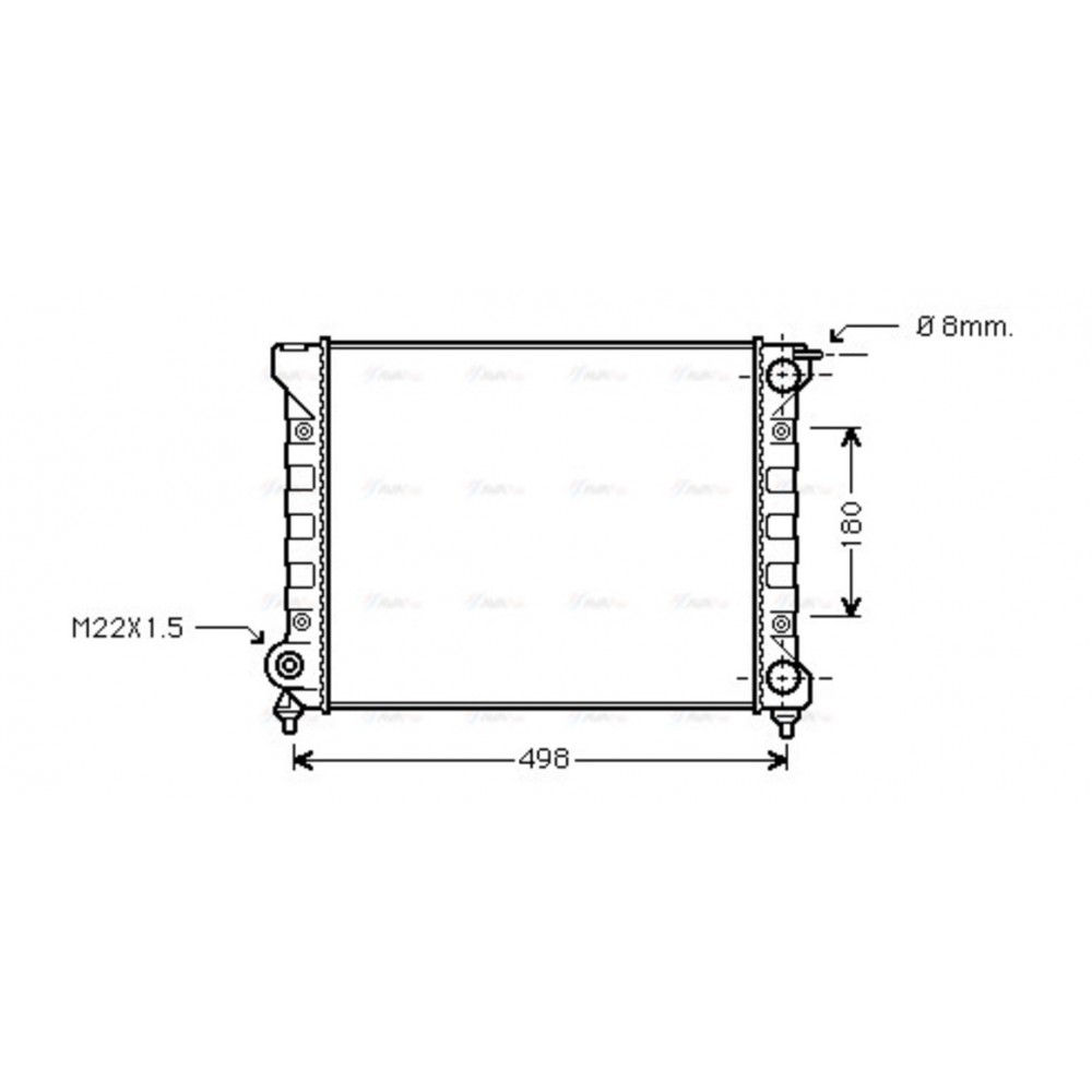 Image for AVA Cooling - Radiator