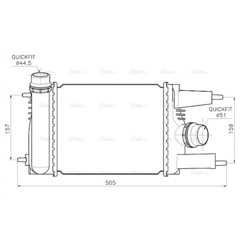 Image for AVA Cooling - Intercooler