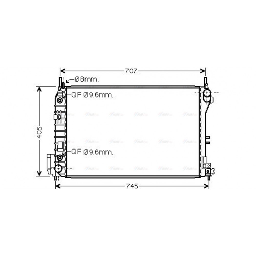 Image for AVA Cooling - Radiator