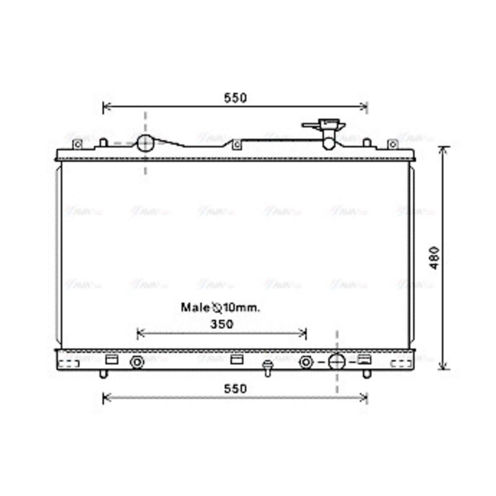 Image for AVA Cooling - Radiator