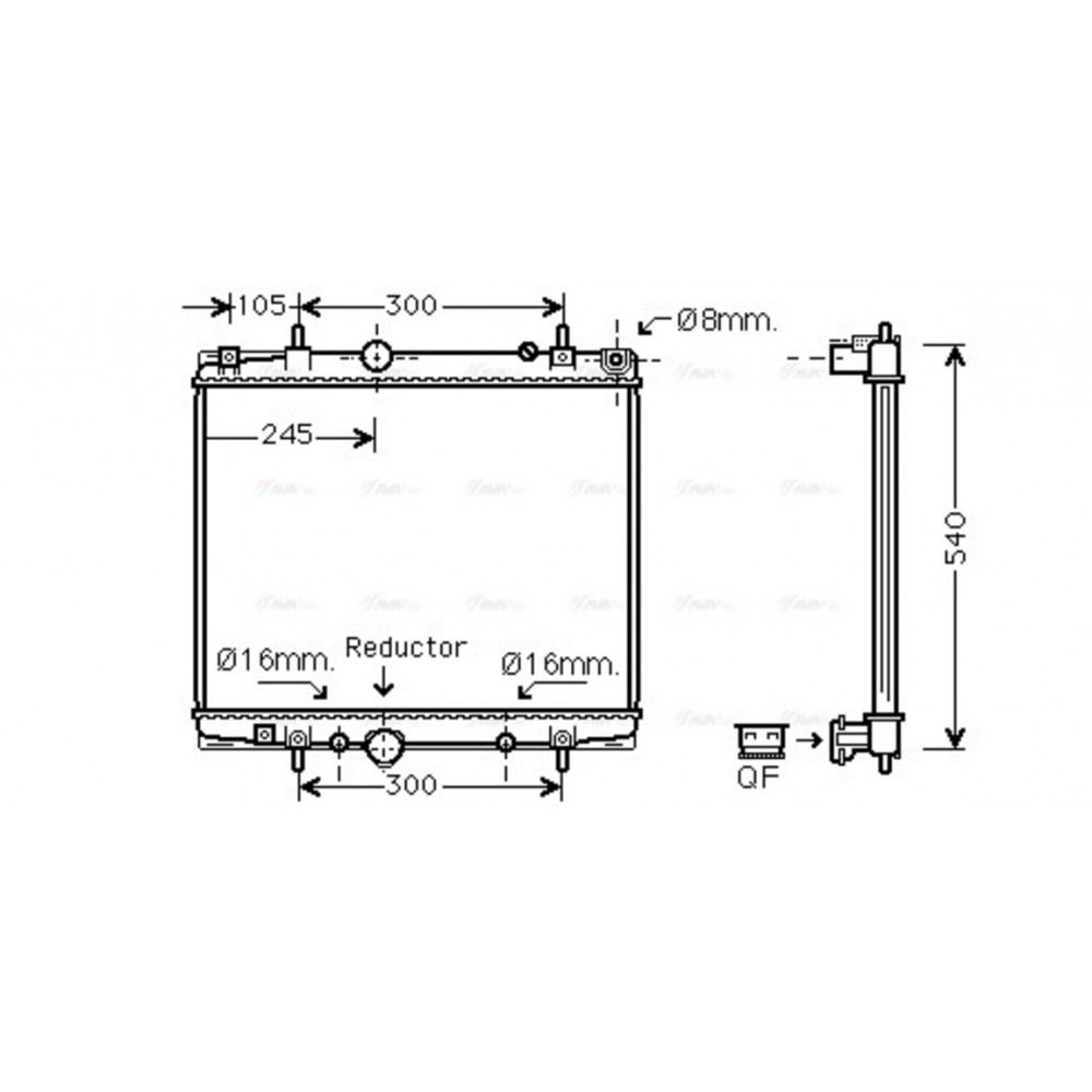 Image for AVA Cooling - Radiator