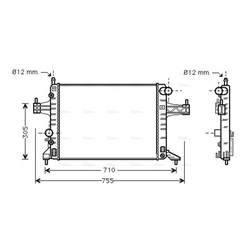 Image for AVA Cooling - Radiator