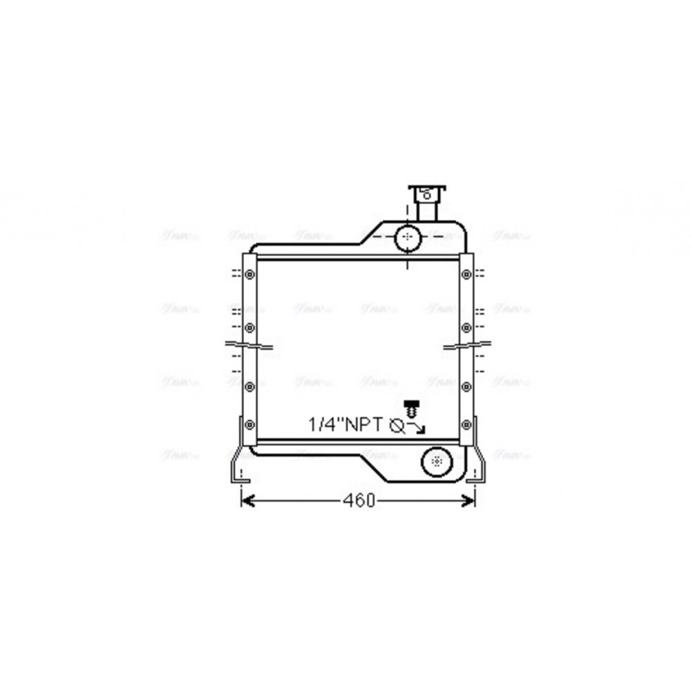 Image for AVA Cooling - Radiator