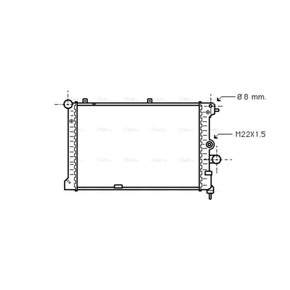 Image for AVA Cooling - Radiator