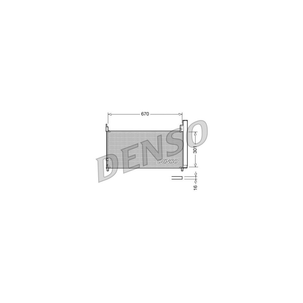 Image for Denso Condenser DCN50037