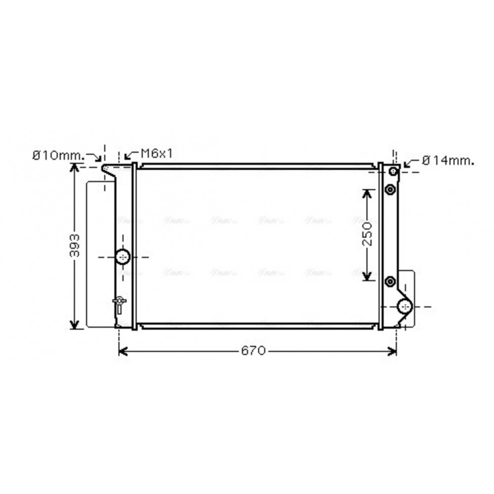 Image for AVA Cooling - Radiator