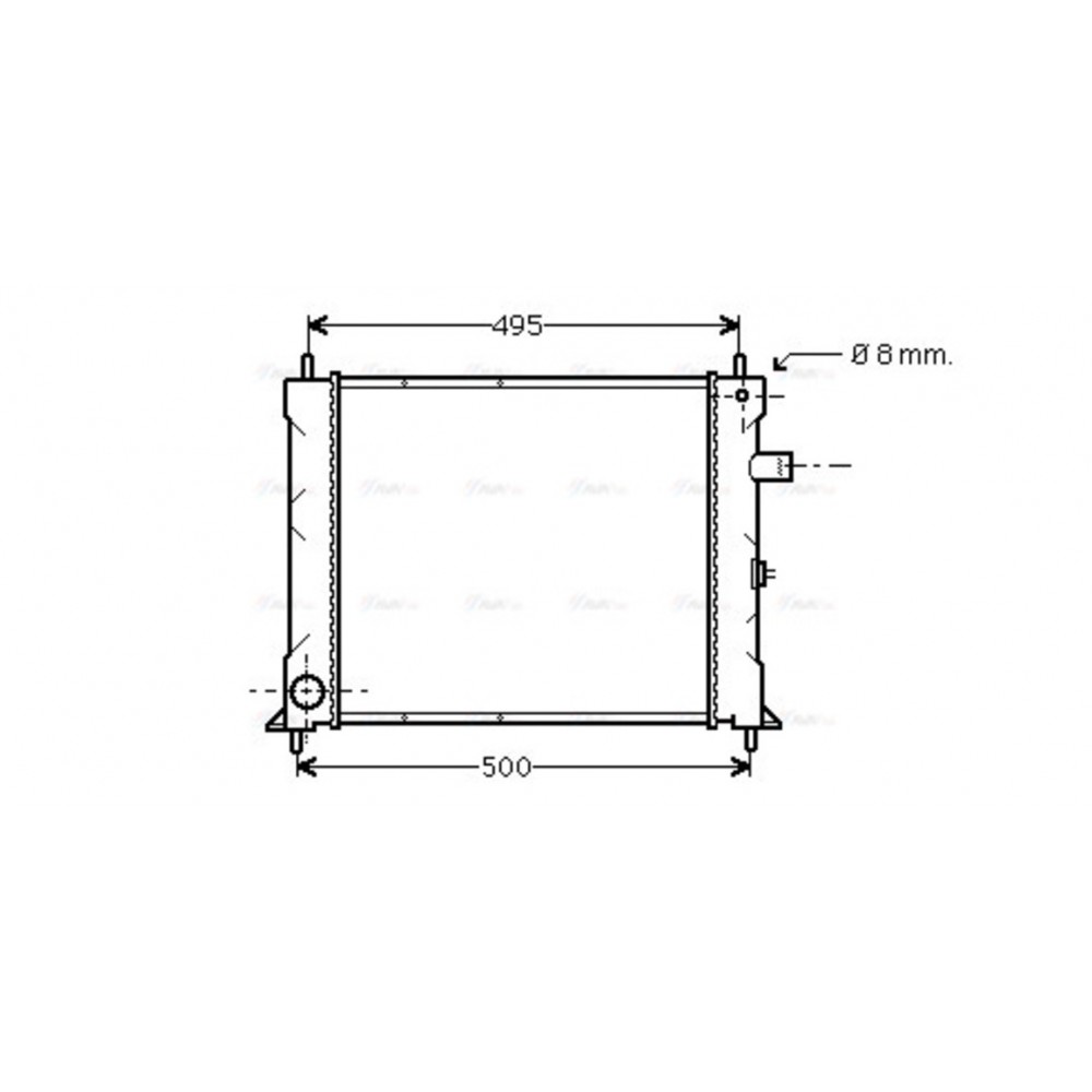 Image for AVA Cooling - Radiator