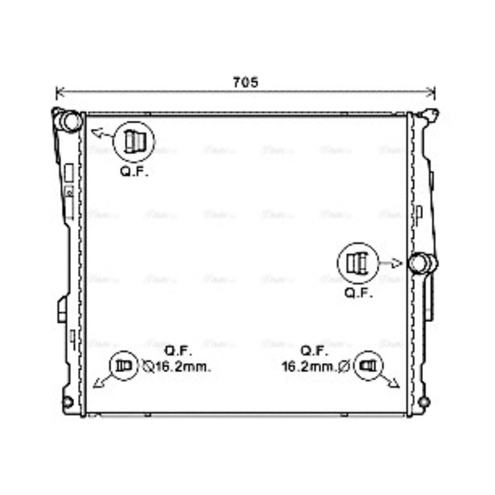 Image for AVA Cooling - Radiator