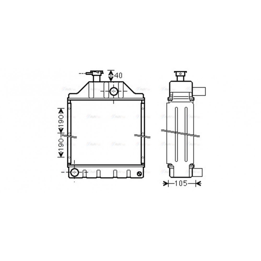 Image for AVA Cooling - Radiator