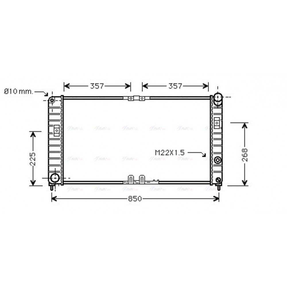 Image for AVA Cooling - Radiator