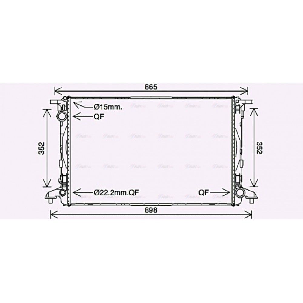 Image for AVA Cooling - Radiator