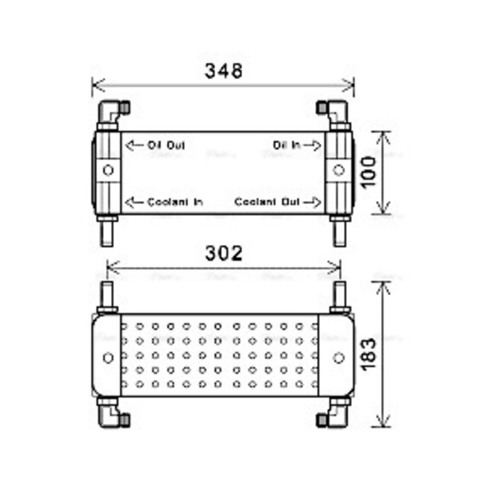 Image for AVA Cooling - Oil Cooler