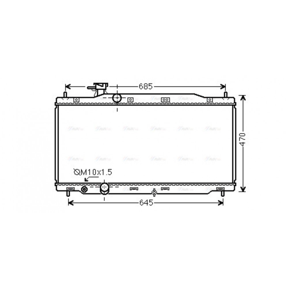 Image for AVA Cooling - Radiator