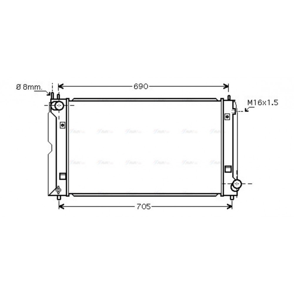 Image for AVA Cooling - Radiator