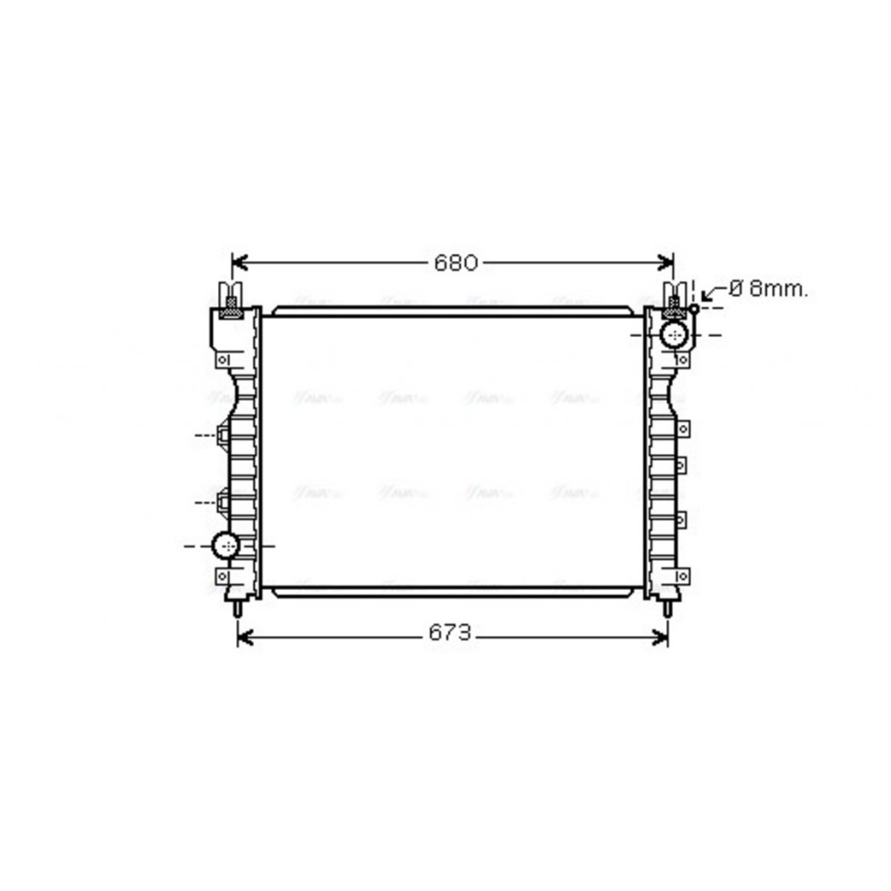 Image for AVA Cooling - Radiator