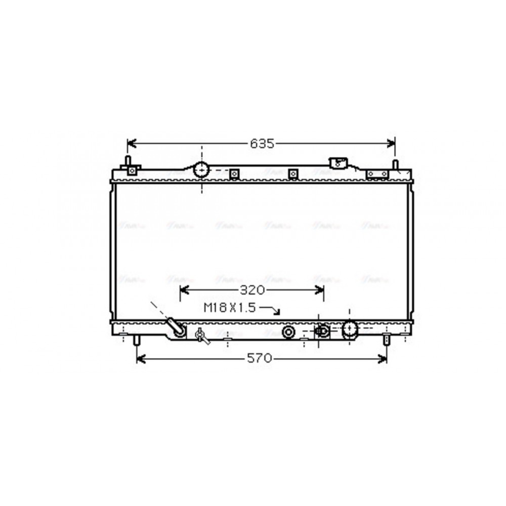 Image for AVA Cooling - Radiator