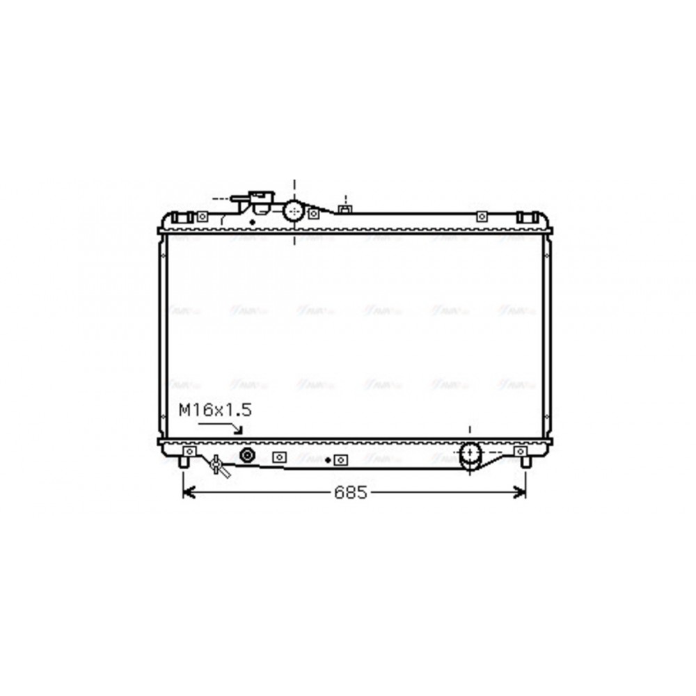 Image for AVA Cooling - Radiator