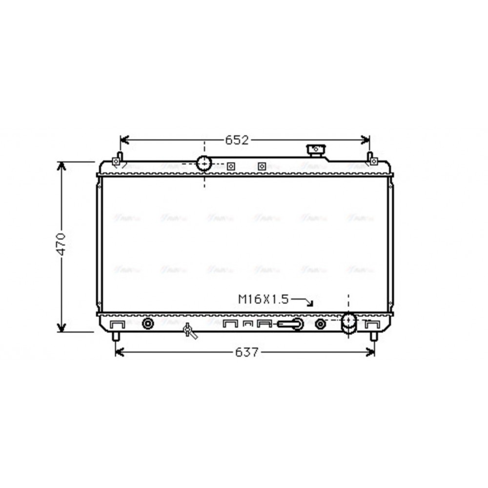 Image for AVA Cooling - Radiator