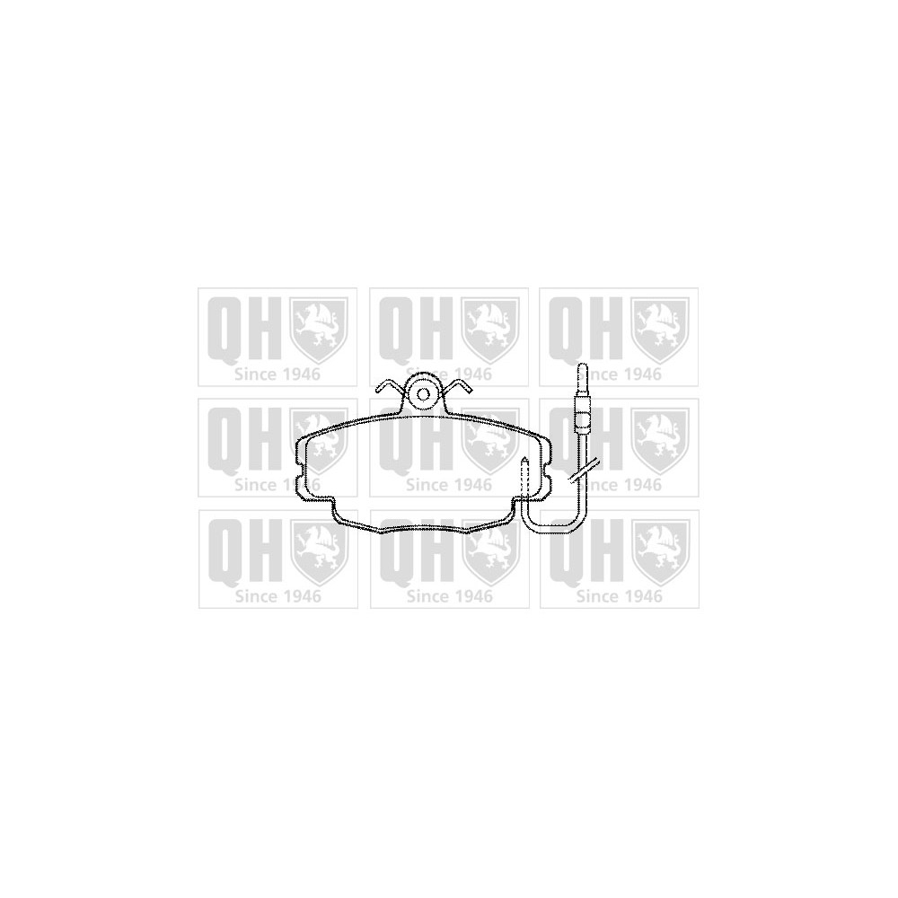 Image for QH BP200 Brake Pad Set