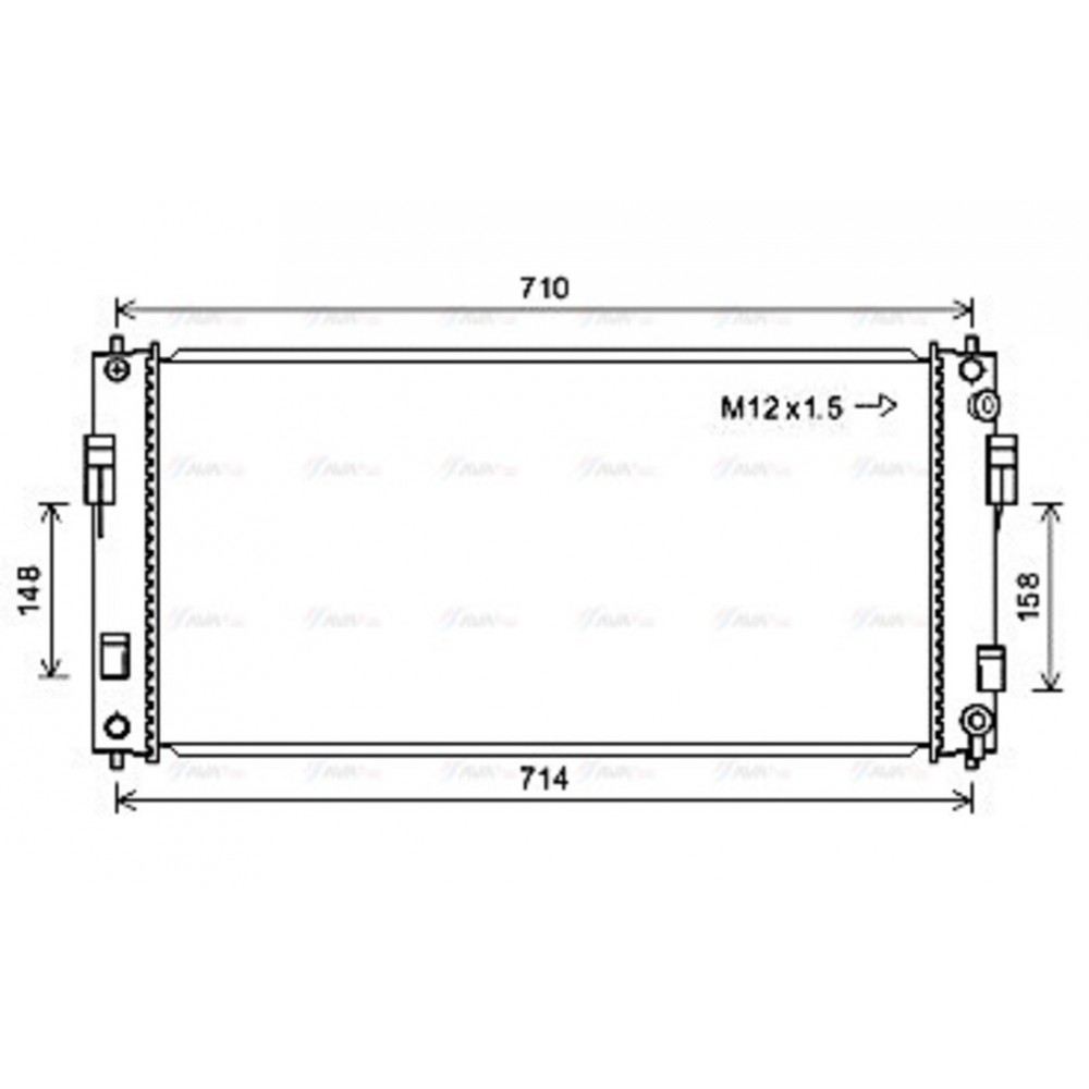 Image for AVA Cooling - Radiator