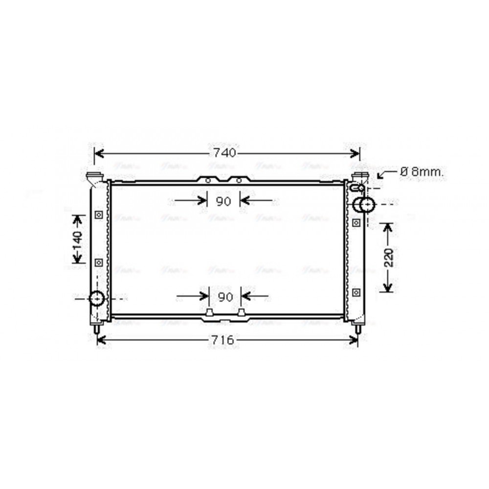 Image for AVA Cooling - Radiator