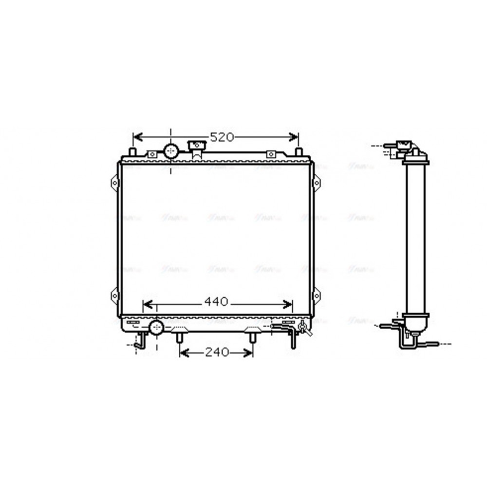 Image for AVA Cooling - Radiator