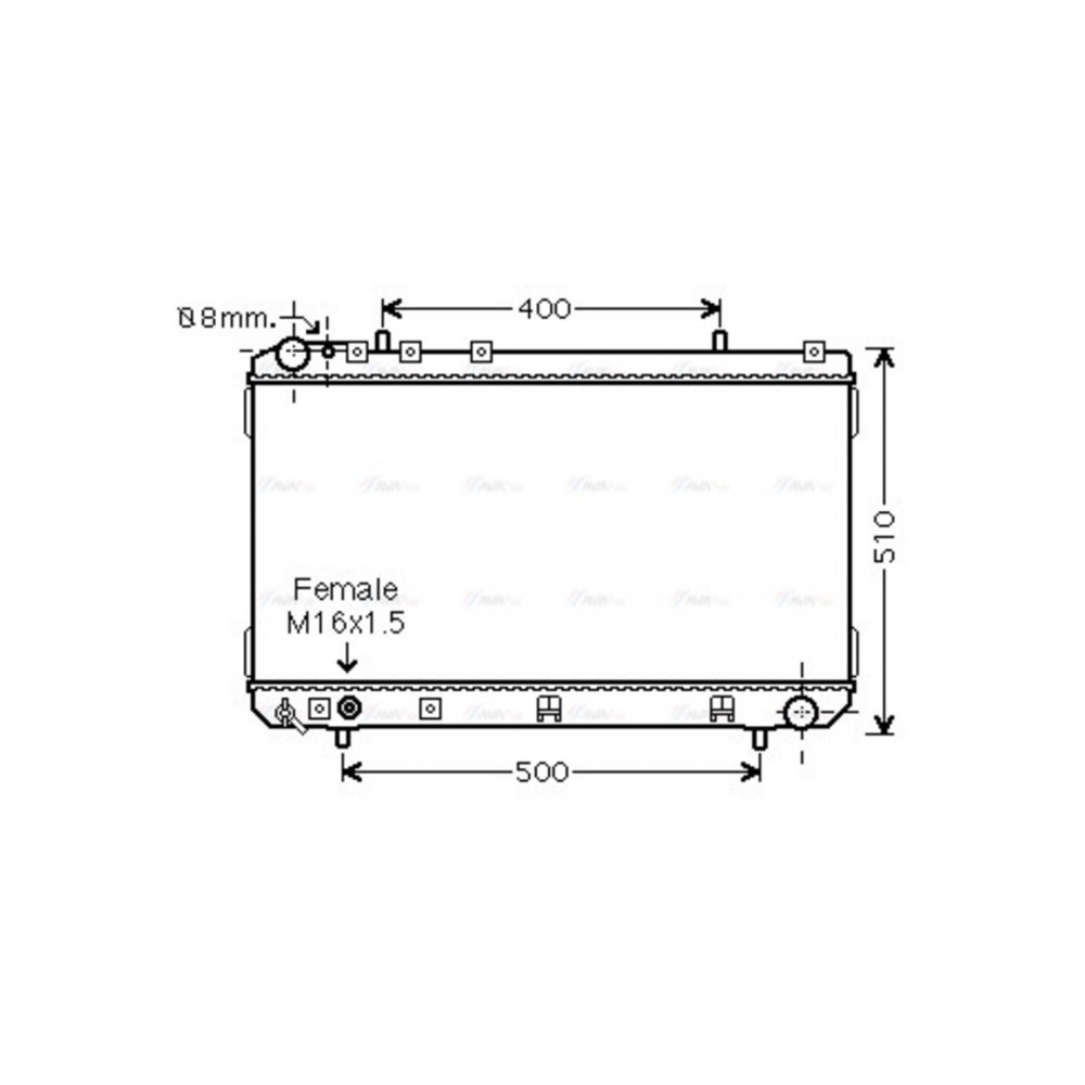 Image for AVA Cooling - Radiator