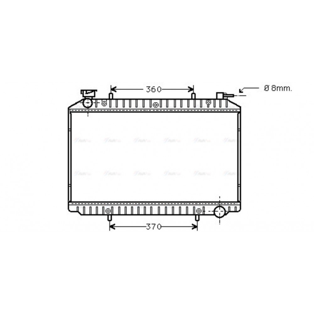 Image for AVA Cooling - Radiator