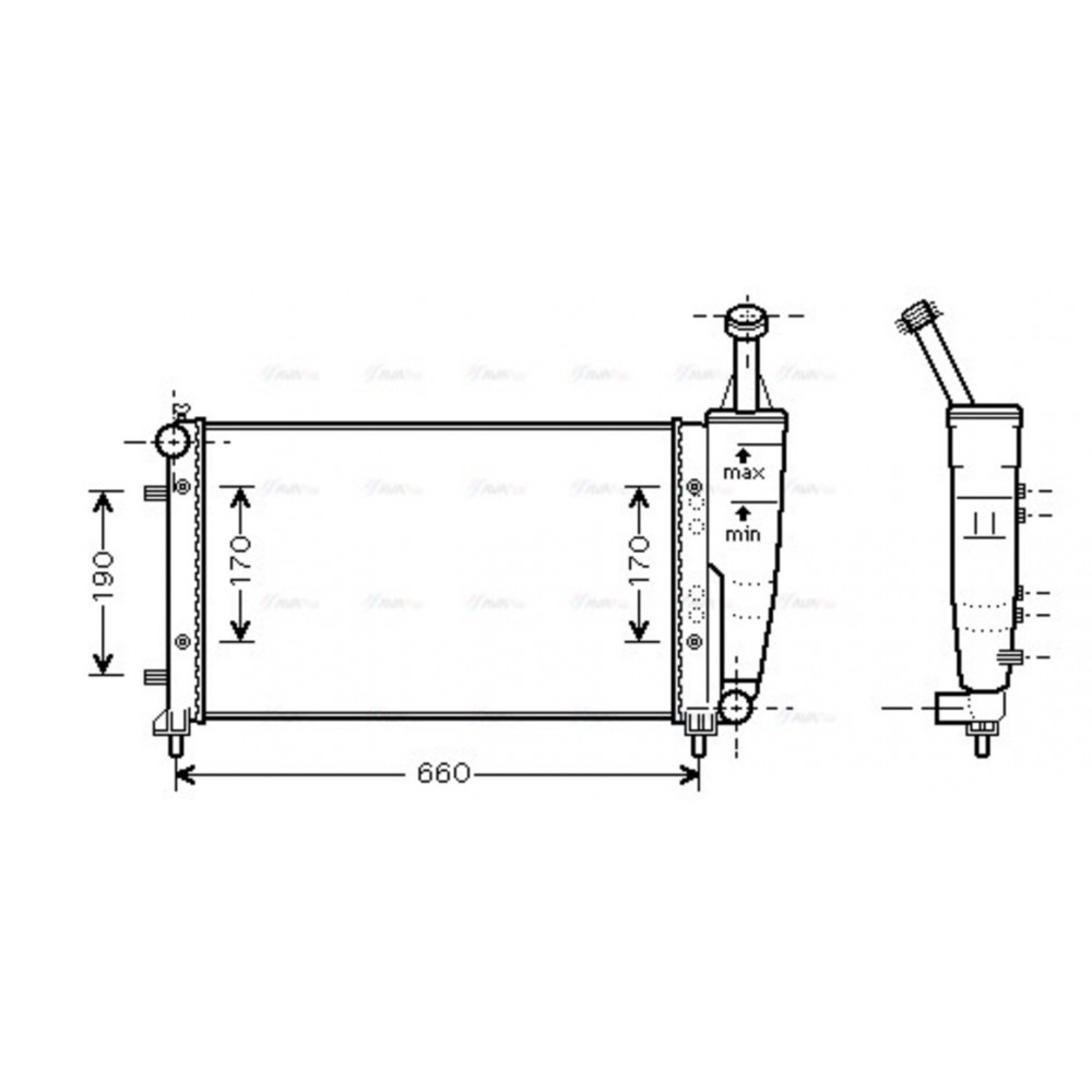 Image for AVA Cooling - Radiator