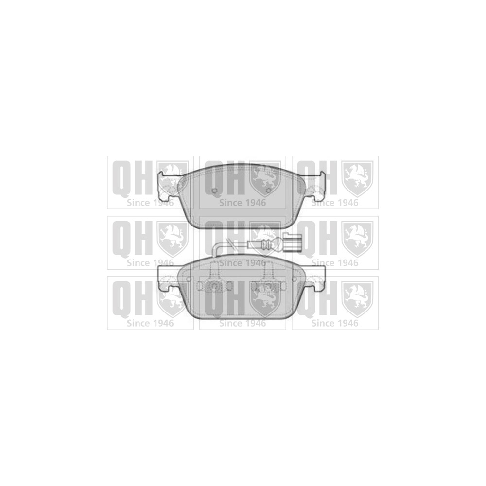 Image for QH BP1807 BRAKE PAD SET